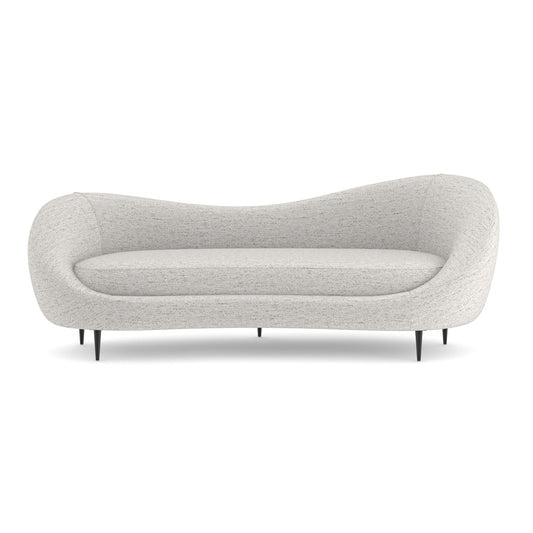 Caracole - 94 Formosa Sofa in Piano Black - UPH-024-011-A