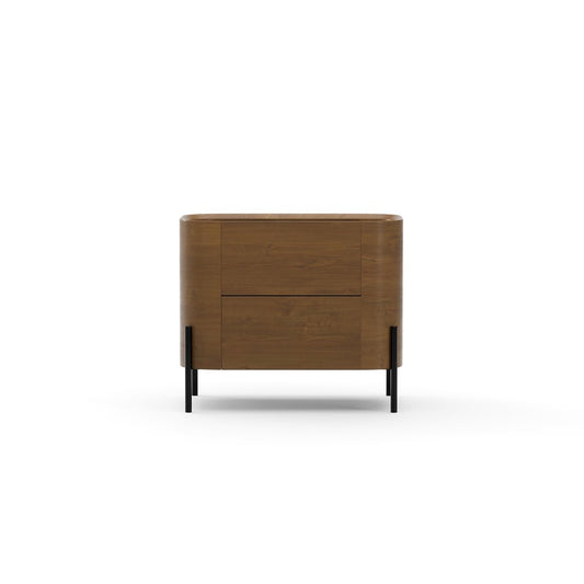 Caracole - Atom 26" Nightstand - Chocolate Nougat - CLA-426-066 view 2