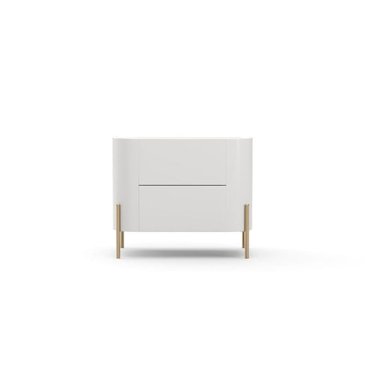 Caracole - Atom 26" Nightstand - Latte - CLA-426-065 view 2