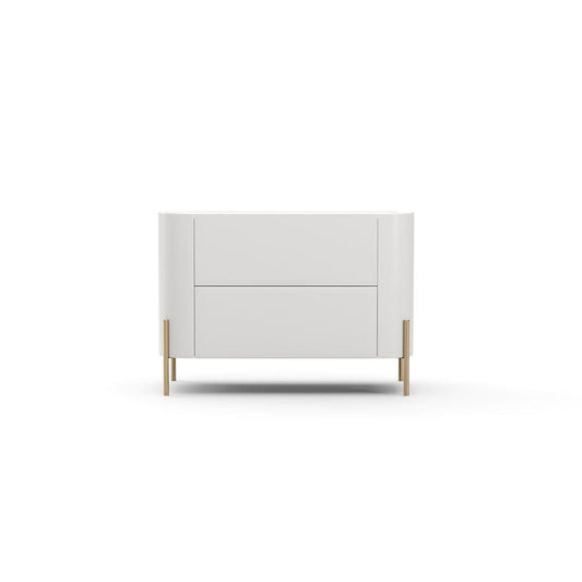 Caracole - Atom 34" Nightstand - Latte - CLA-426-061 view 2