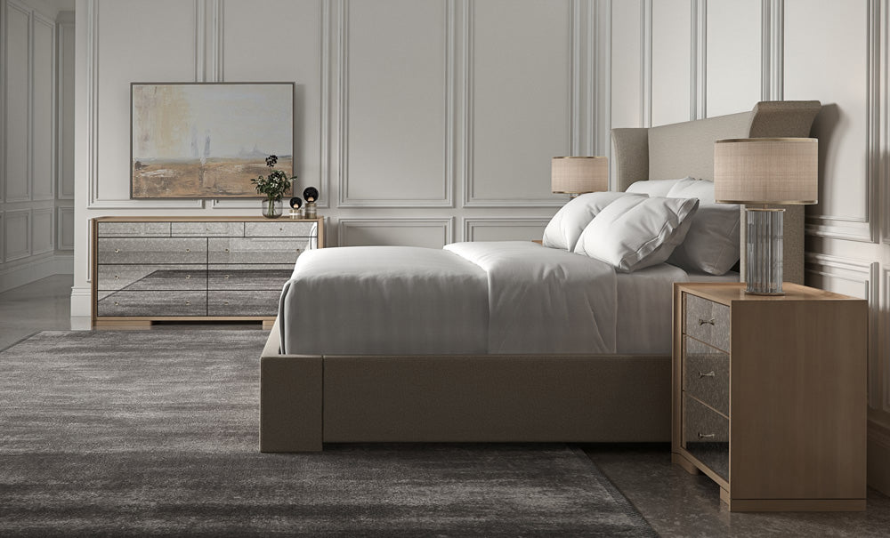 Caracole - Beauty Sleep King Bed - CLA-5423-121-B