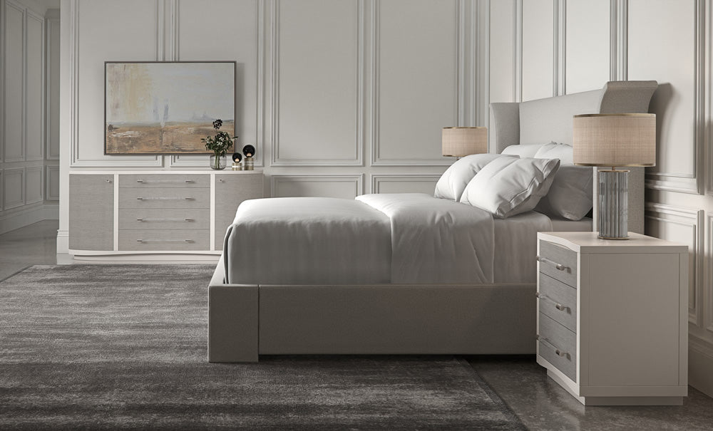 Caracole - Beauty Sleep King Bed - CLA-5423-121-C