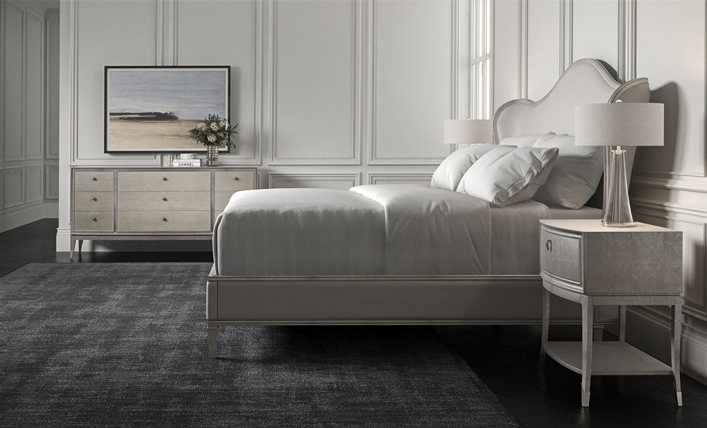 Caracole - Bedtime Beauty King Bed - CLA-5423-123-C