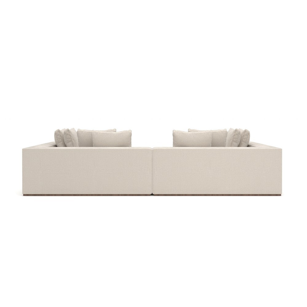 Caracole - Bello 2Pc Sofa Ivory - UPH-024-SEC15-B view 3