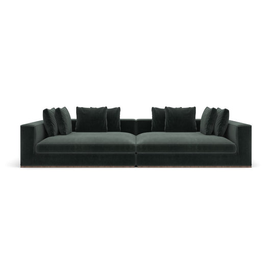 Caracole - Bello 2Pc Sofa Peacock - UPH-024-SEC15-A view 2