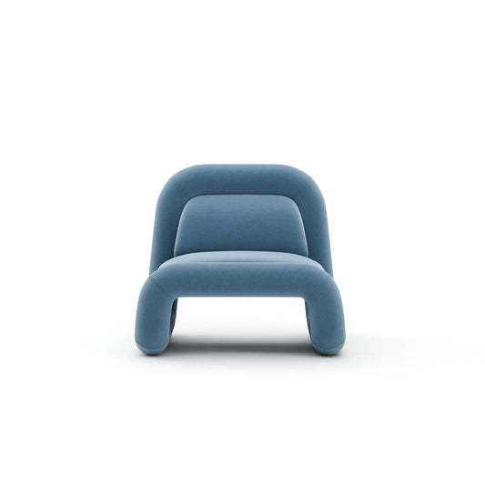 Caracole - Bold Accent Chair - Azure - UPH-426-035-B view 2