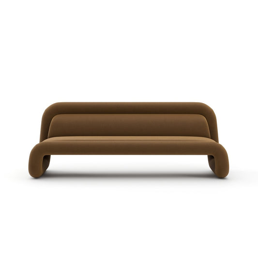 Caracole - Bold Sofa - Camel - UPH-426-012-A view 2
