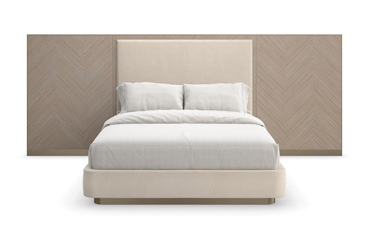 Caracole - Classic Anthology Queen Bed With Wings - CLA-423-102