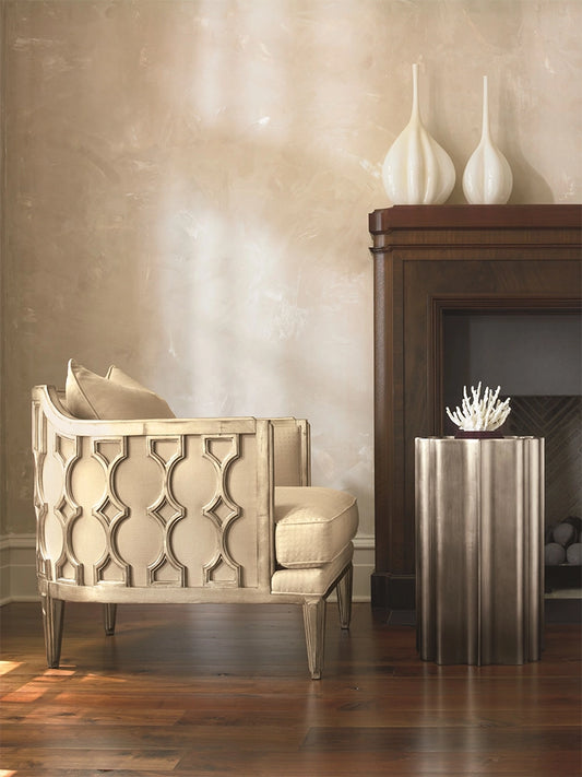 Caracole - Classic Gold Is Up - Gold Leaf Ombre Martini Table - TRA-ACCTAB-004