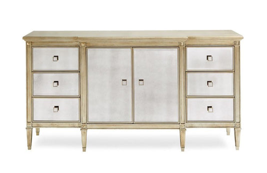 Caracole - Classic La-Dee-Dah - Antique Mirrored Dresser - CLA-016-034 veiw 2