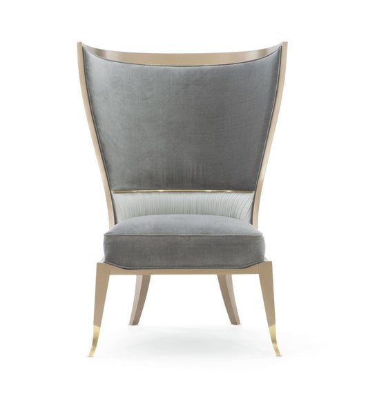 Caracole - Classic Pop Your Collar Chair - UPH-418-033-B veiw 2