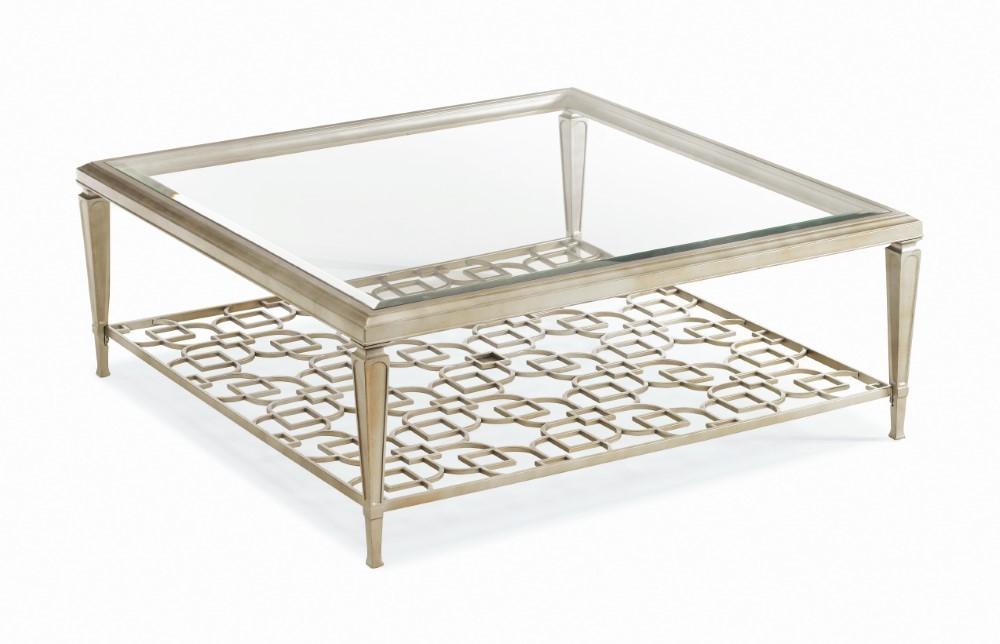 Caracole - Classic Sociables - Square Coffee Table - CON-COCTAB-024 veiw 1