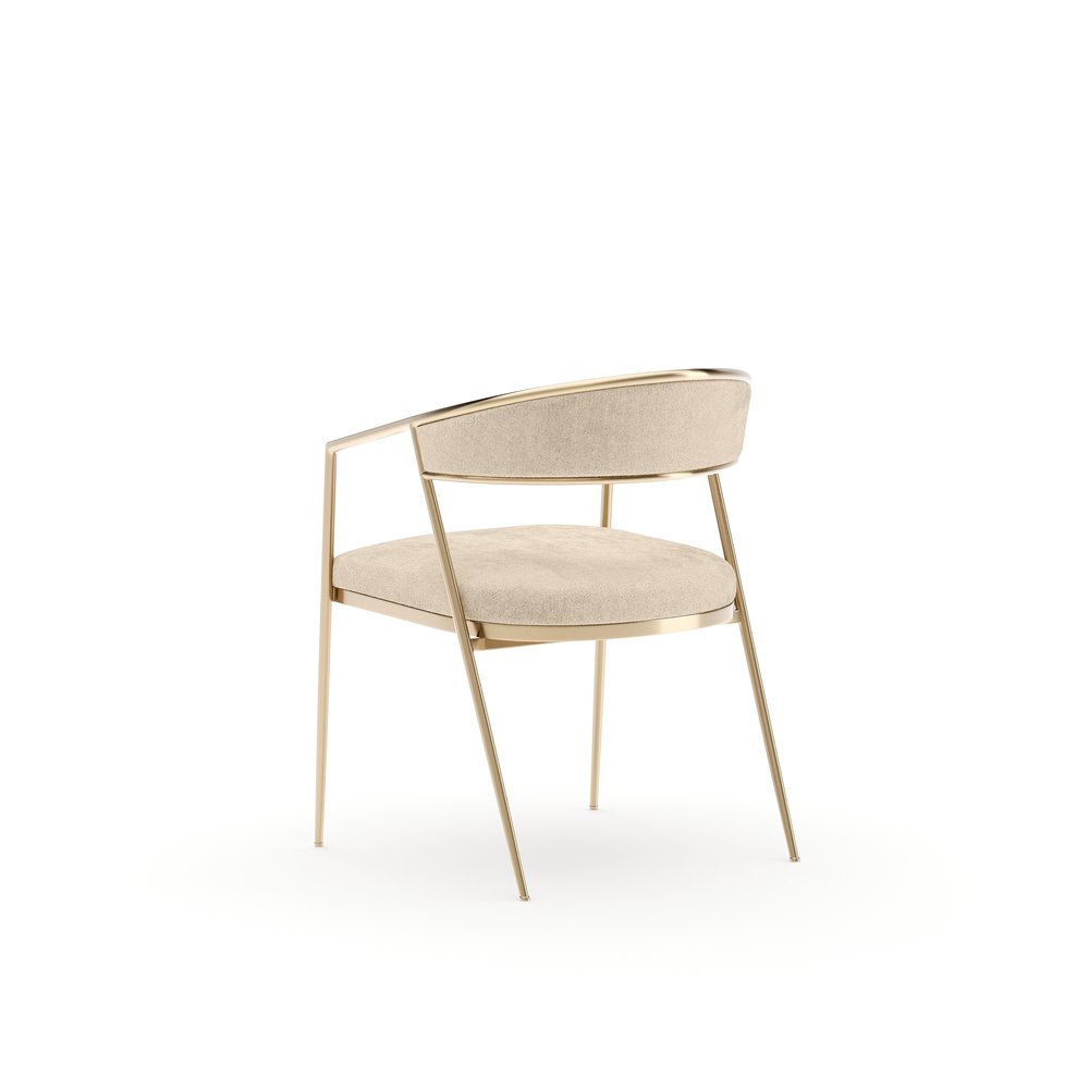 Caracole - Dario Wog Arm Chair - Ivory - CLA-426-2713 view 4