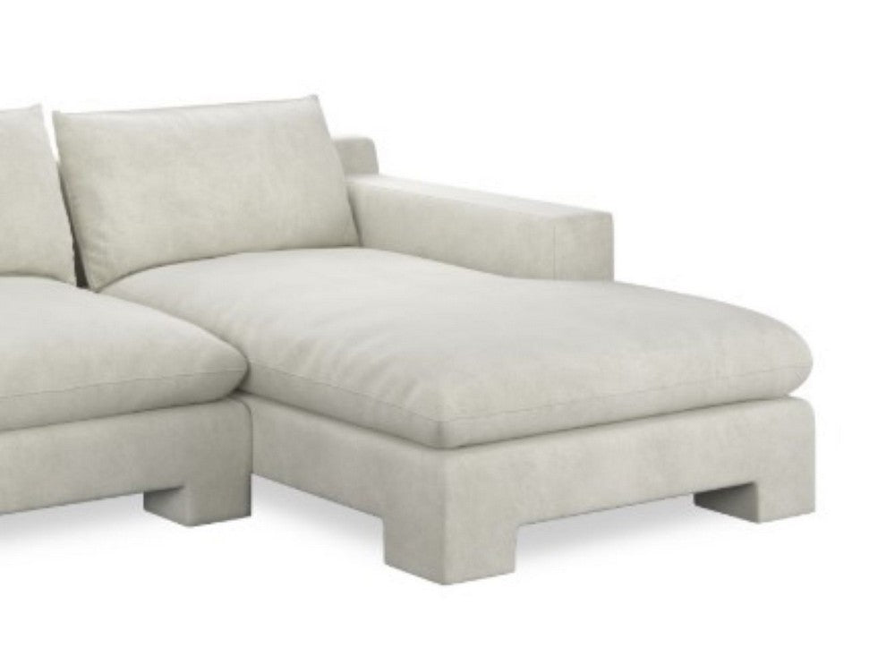 Caracole - Devon Raf Chaise Ivory - UPH-425V-RH6-A view 1