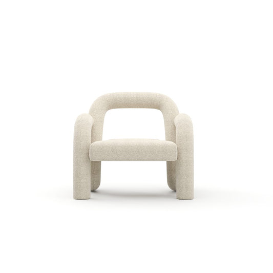 Caracole - Gelee Upholstered Accent Chair - Ivory - UPH-426-034-A view 2