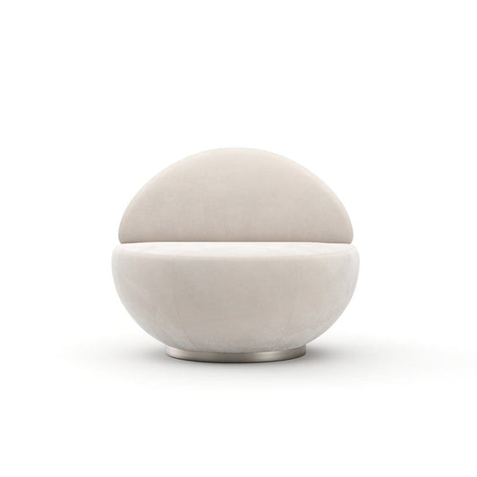 Caracole - Jagger Swivel Chair - Ivory - UPH-426-031-A view 2