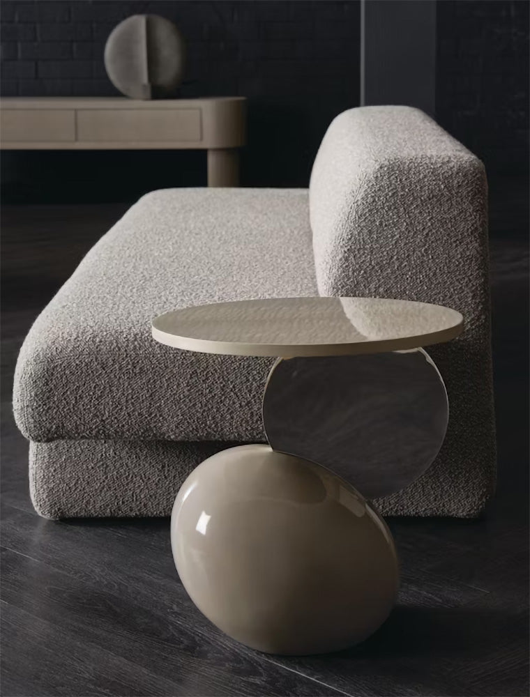 Caracole - Kelly Hoppen Onyx Side Table - KHC-022-414_CLOSEOUT view 4