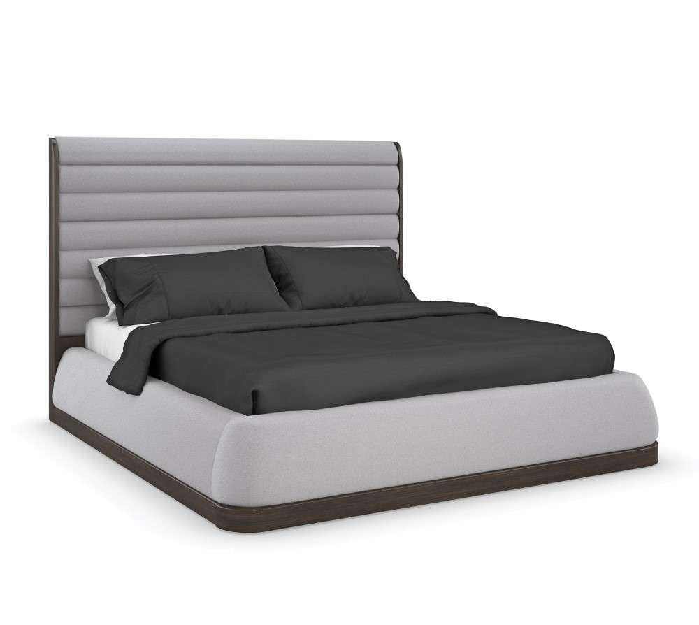 Caracole - La Moda Upholstered Panel King Bed - M133-421-121 veiw 1