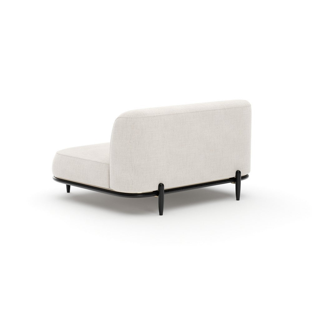Caracole - Madera Armless Chair - Oatmeal - UPH-025-AC3-A view 4