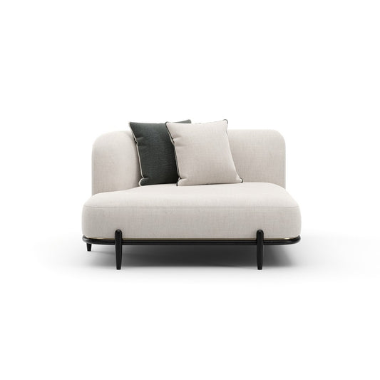 Caracole - Madera Laf Chaise - Oatmeal - UPH-025-LH3-A view 2