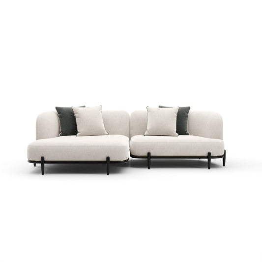 Caracole - Madera Laf Small Chaise Sectional - UPH-025-SEC13-A view 2