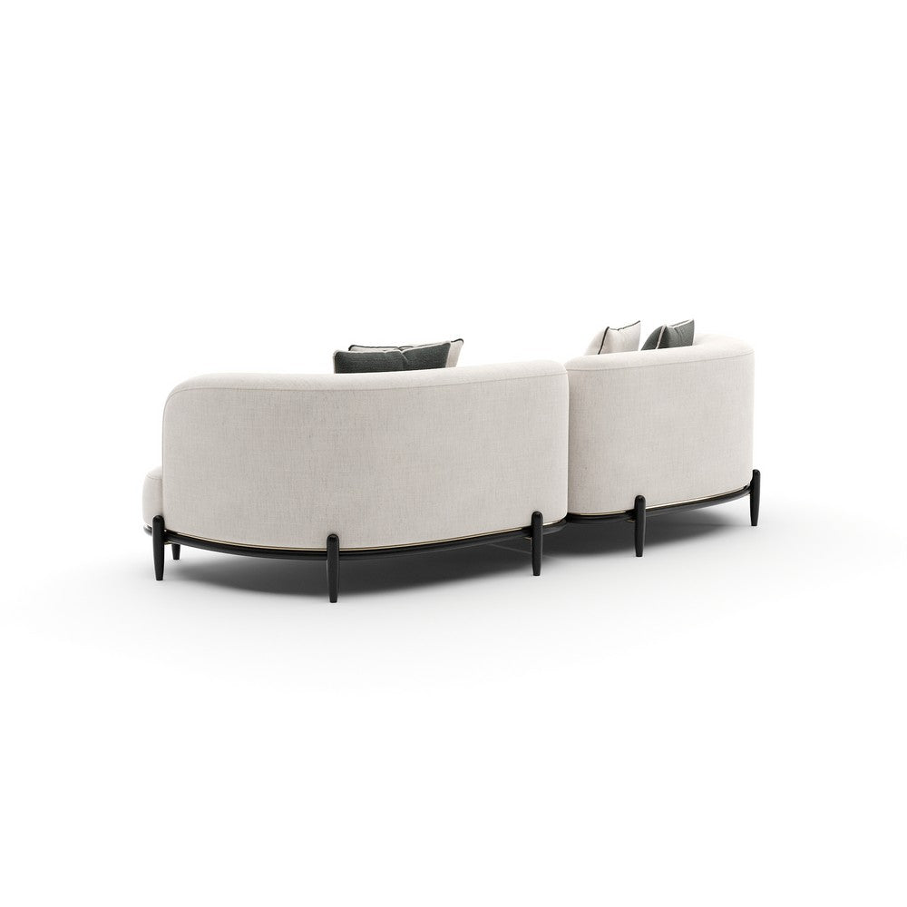 Caracole - Madera Laf Small Chaise Sectional - UPH-025-SEC13-A view 4