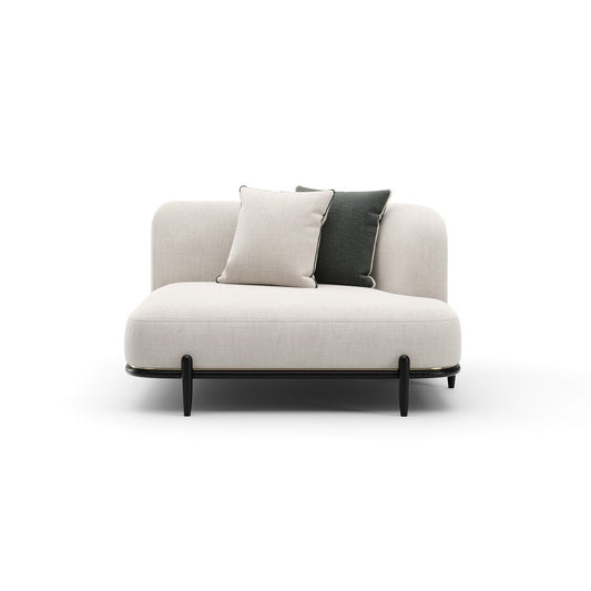 Caracole - Madera Raf Chaise - Oatmeal - UPH-025-RH3-A view 2