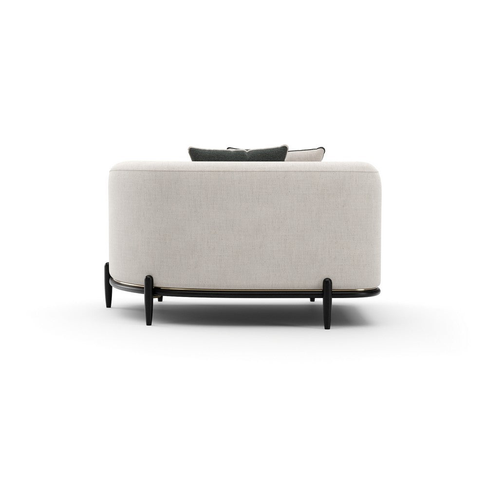 Caracole - Madera Raf Loveseat - Oatmeal - UPH-025-RL3-A view 4