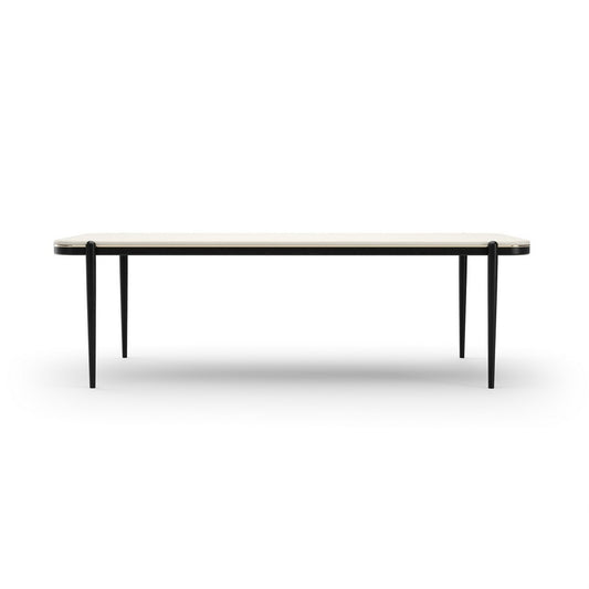 Caracole - Madera Rec Dining Table - Opal - CLA-025-2013 view 2