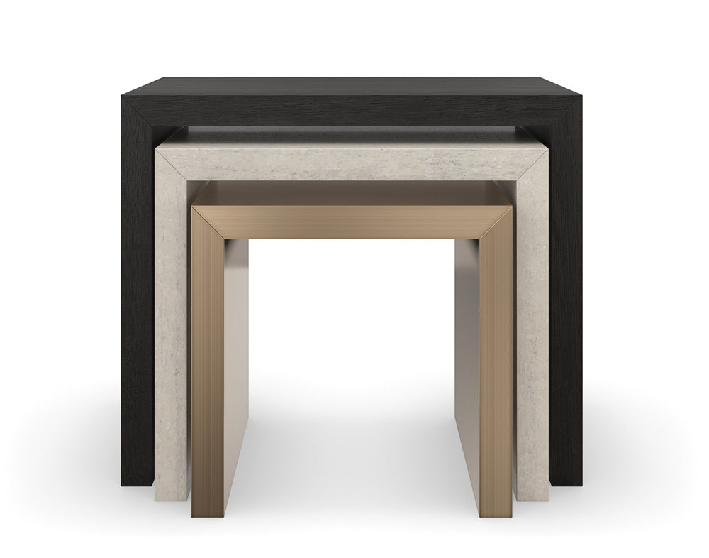 Caracole - Modern Principles Contrast Nesting Tables - M141-022-471