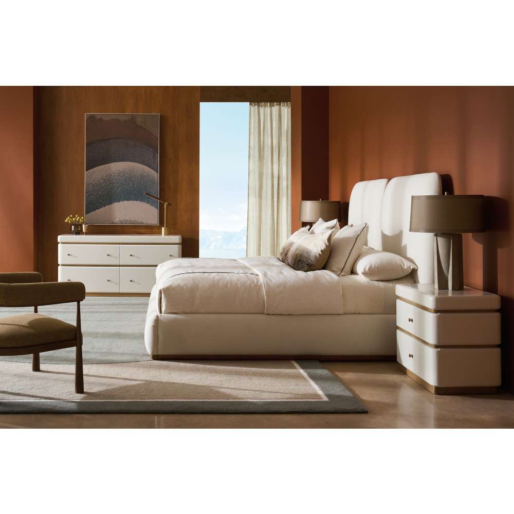 Caracole - Modern Resort Malta Upholstered King Bed - M153-023-121 veiw 7