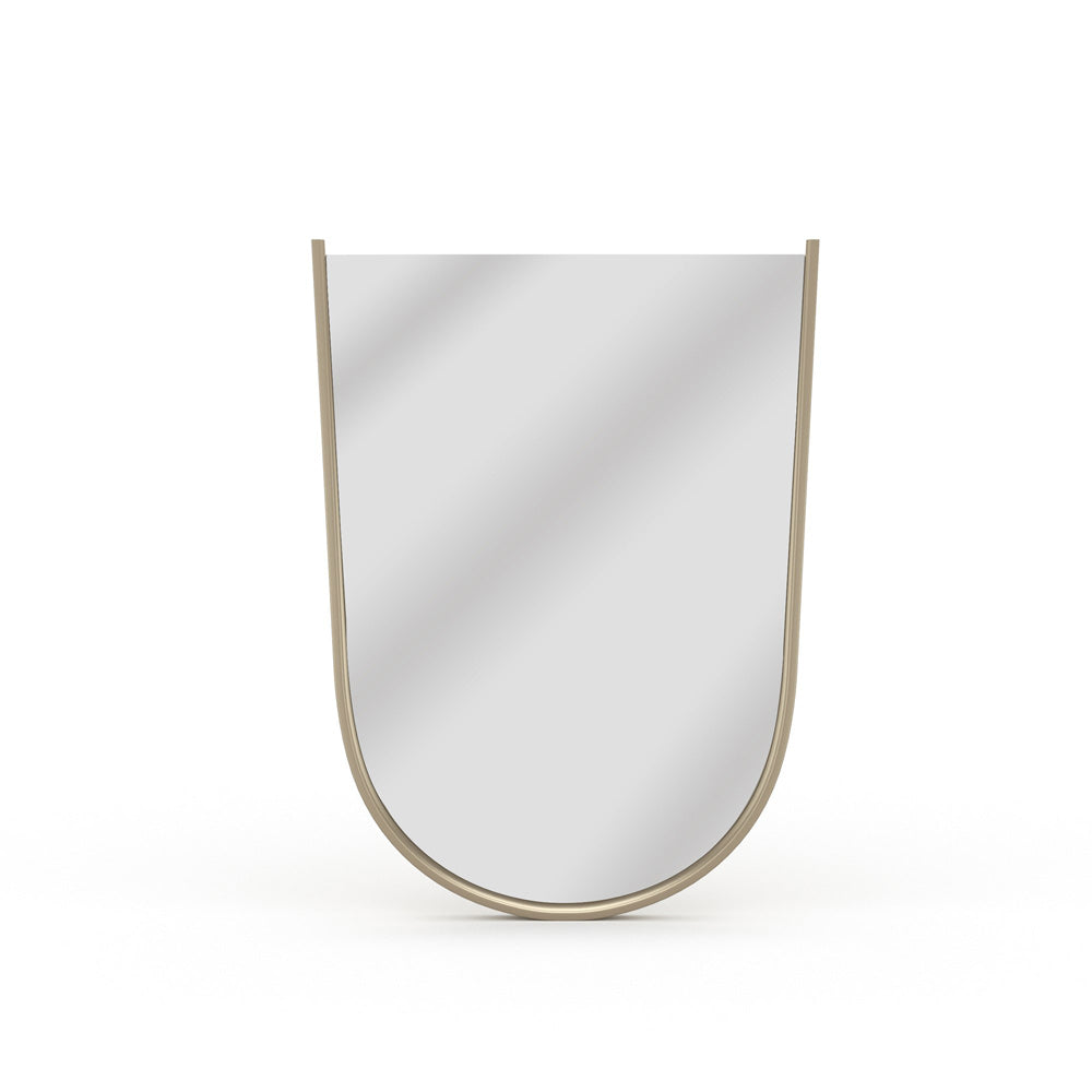 Caracole - Oblique Mirror in Soft Silver Paint Gloss - CLA-024-041