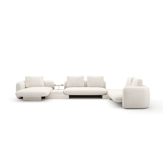 Caracole - Overlap 5Pc Right Sectional Ecru - UPH-425V-SEC31-B view 2