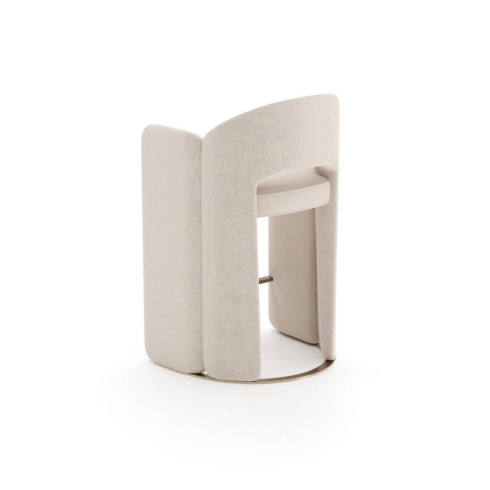 Caracole - Overlap Counter Stool Ivory - CLA-425V-311 view 4