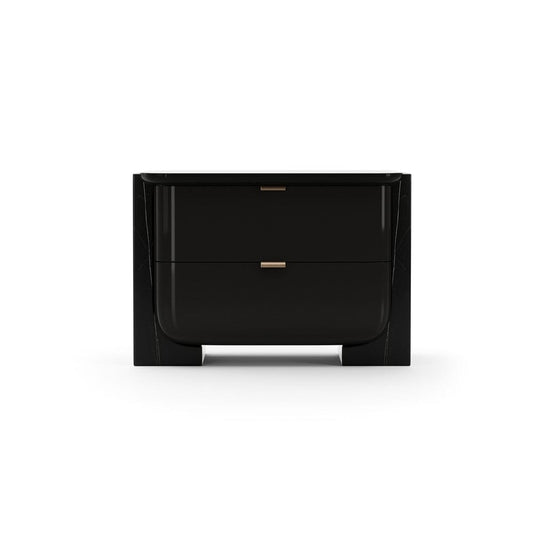 Caracole - Overlap Large Nightstand Dark - CLA-425V-0617 view 2