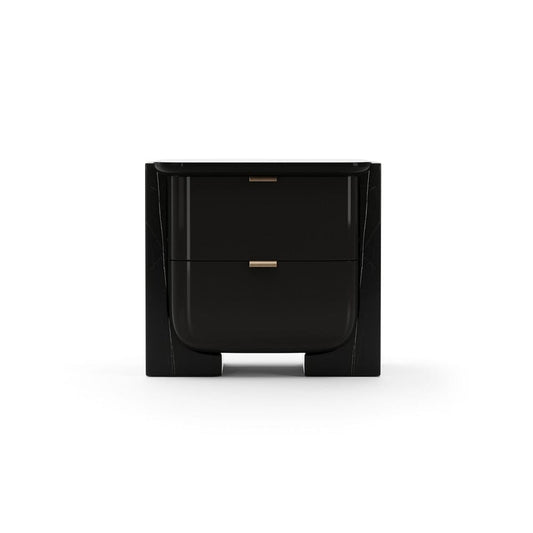 Caracole - Overlap Small Nightstand Dark - CLA-425V-0616 view 2