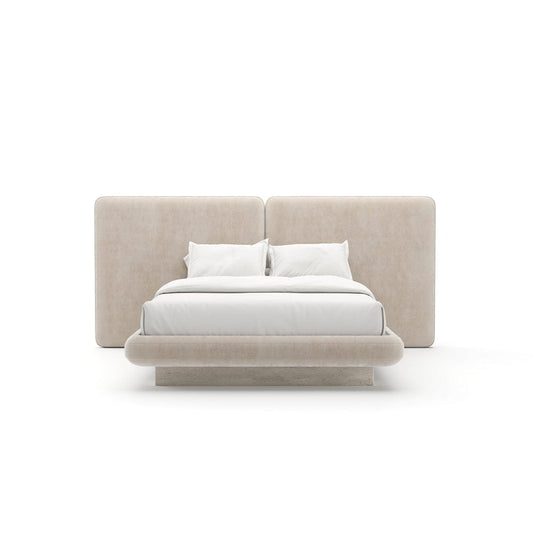 Caracole - Overlap Uph 2 Panel Qn Bed Ivory - CLA-425V-108 view 2