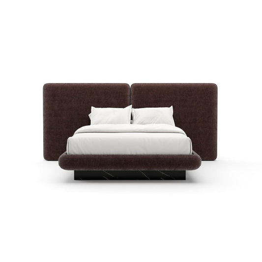 Caracole - Overlap Uph 2 Pnl Qn Bed Dk Taupe - CLA-425V-109 view 2