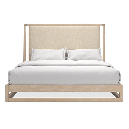 Caracole - Pinstripe Uph Bed Light - King Bed - CLA-424-122 veiw 2