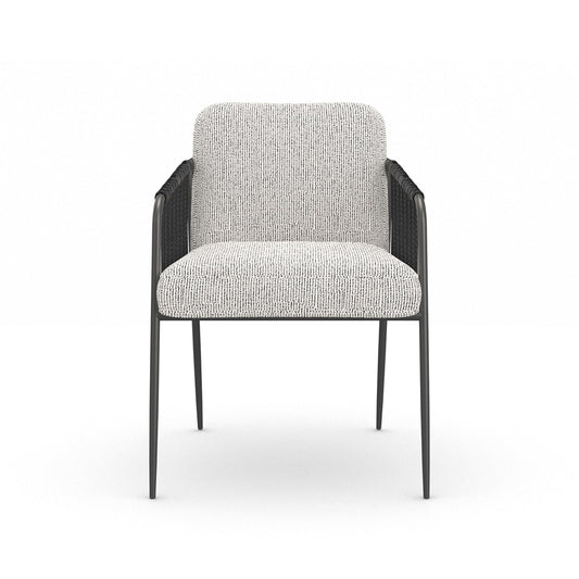 Caracole - Remix Woven Dining Chair in Bronze Gold Metal - M112-024-271_CLOSEOUT