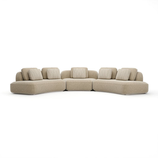 Caracole - Sasso 3Pc Sofa - Oatmeal - UPH-426-SEC2-B view 2