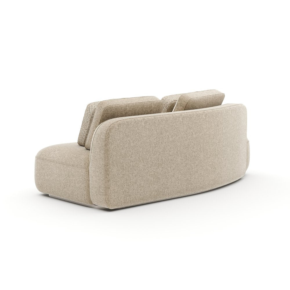 Caracole - Sasso LAF Curved Bumper - Oatmeal - UPH-426-LL2-B view 4
