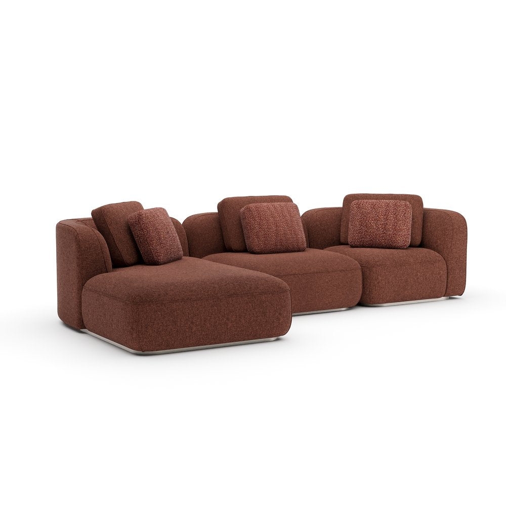 Caracole - Sasso Left Chaise Sectional - Saffron - UPH-426-SEC9-A view 1