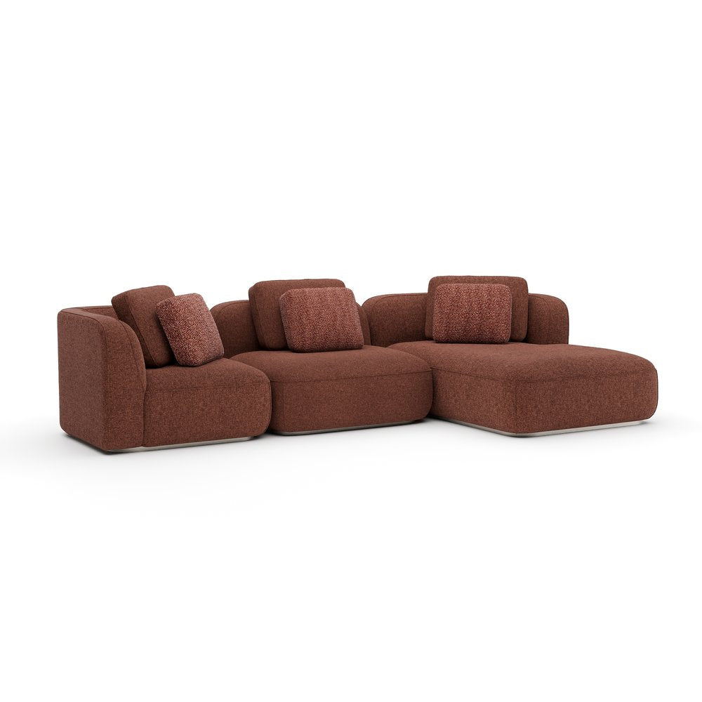 Caracole - Sasso Right Chaise Sectional - Saffron - UPH-426-SEC10-A view 1