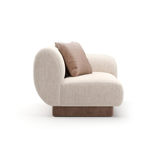 Caracole - Seta Raf Loveseat Oatmeal - UPH-425V-RL1-A view 2
