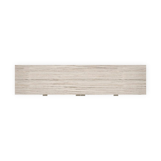 Caracole - Wish You Were Here Media Cabinet in Almond Milk, Whisper of Gold - CLA-424-534