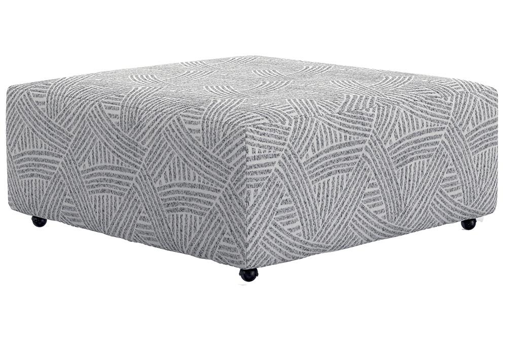 Catnapper - Abraxas Castered Cocktail Ottoman in Oyster - 19328292618 veiw 2