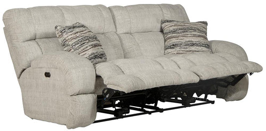 Catnapper - Ashland Power Lay Flat Reclining Sofa in Buff/Zebra - 63591/1934-16/2317-48 view 2