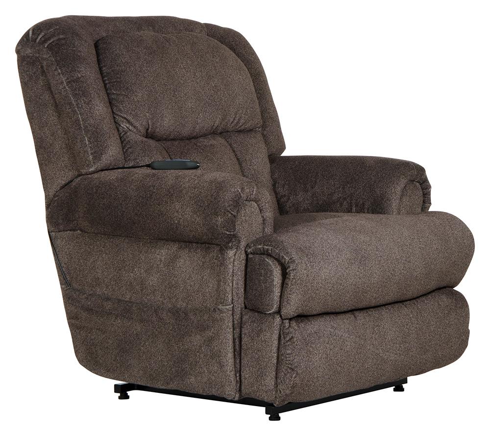 Catnapper - Burns Power Lift Full Lay Flat Chaise Recliner w/Dual Motor Comfort Function in Ash - 4847/1904-18 view 1