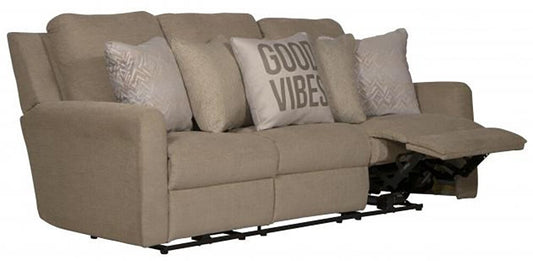 Catnapper - Calvin Power Reclining Sofa in Putty/Sand - 61631/1894-26/2364-26 veiw 2